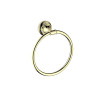 Полотенцедержатель кольцо Aquatek полир. золото AQ4512PG Классик
