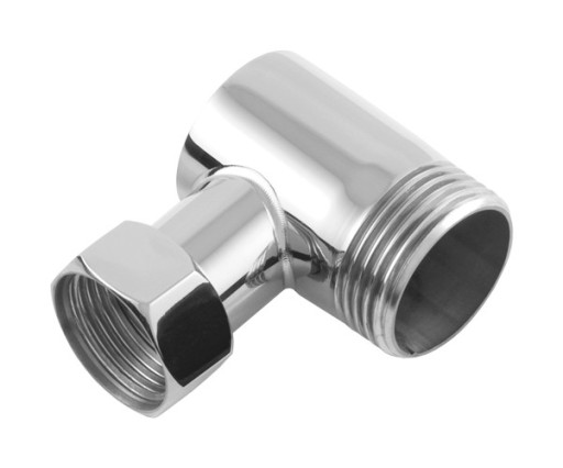 Уголок переходной Сунержа 1&quot; нар.р. - 3/4&quot; н/г Белый