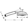 Ручной душ Hansgrohe Raindance Classic 28548000