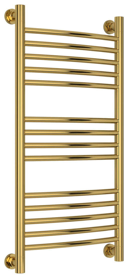 Полотенцесушитель водяной Сунержа Богема+ выгнутая 800х400 Золото