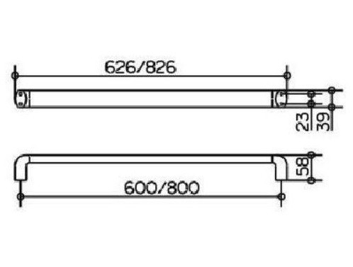 Полотенцедержатель Keuco Edition Palais 40001 010600