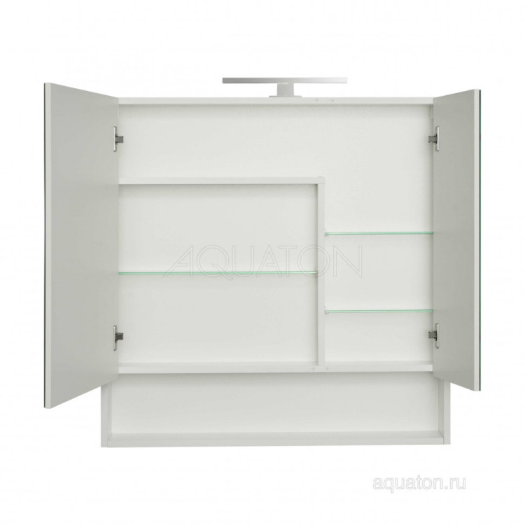 Зеркальный шкаф AQUATON Сканди 90 белый 1A252302SD010