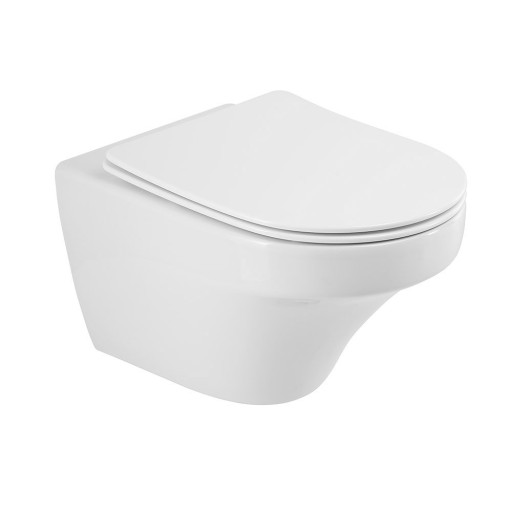 Чаша унитаза подвесного безободкового Cezares CZR-2462-TH-TOR